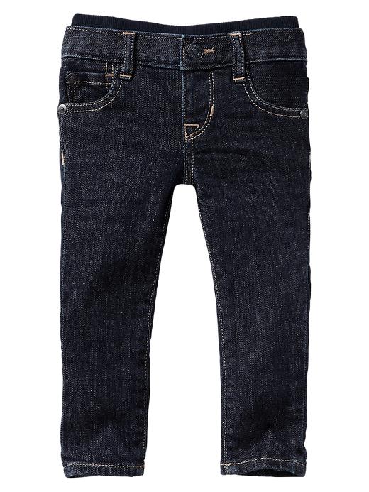 Image number 1 showing, Pull-on skinny jeans