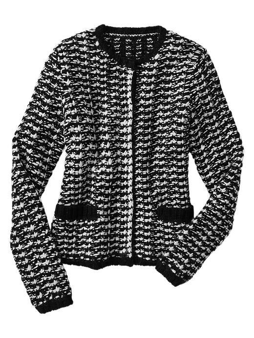 Image number 2 showing, Chunky tuck-stitch cardigan
