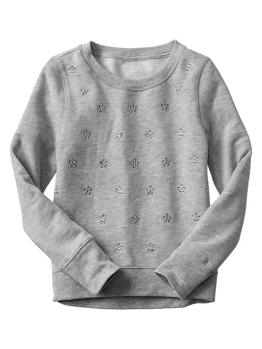 View large product image 1 of 1. Embellished sweatshirt