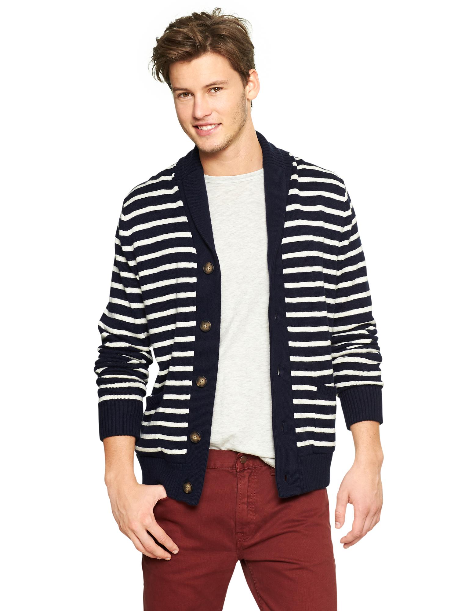 Gap deals striped cardigan