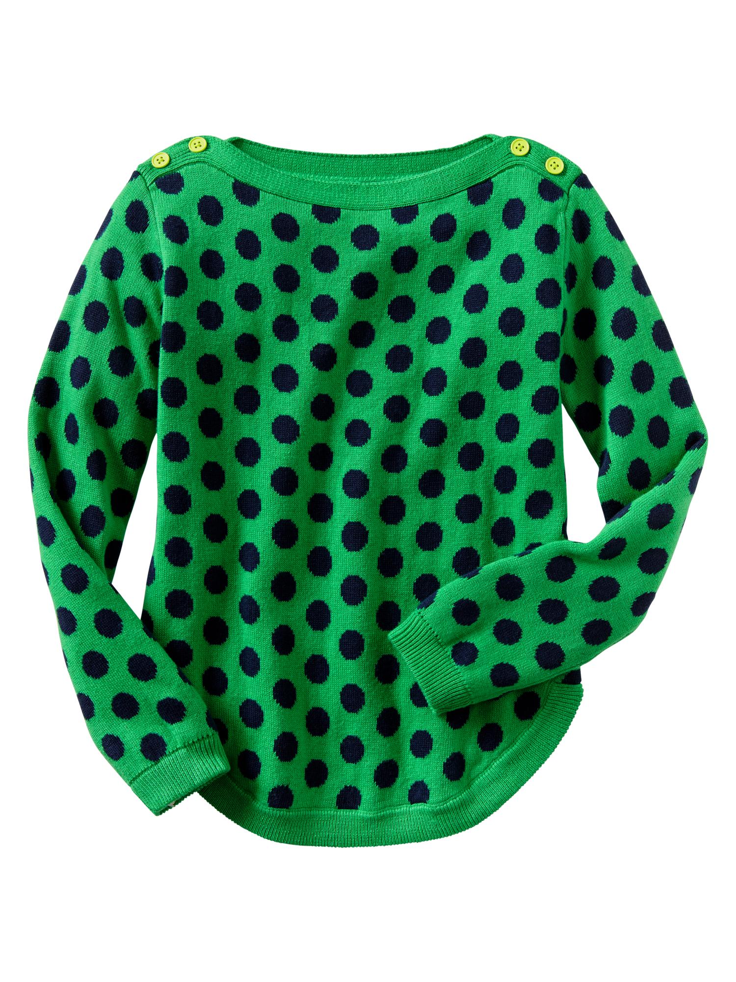 Gap polka store dot sweater