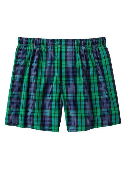 View large product image 1 of 1. Winter plaid boxers