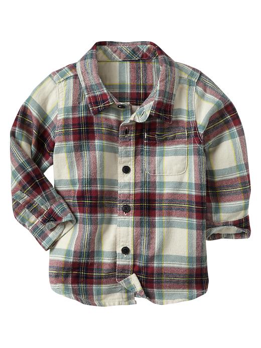 View large product image 1 of 1. Plaid flannel shirt