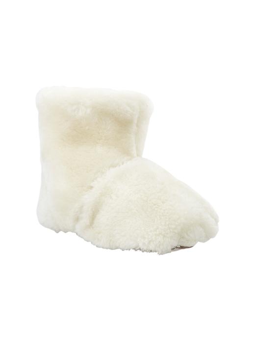 Image number 1 showing, Bear furry slippers