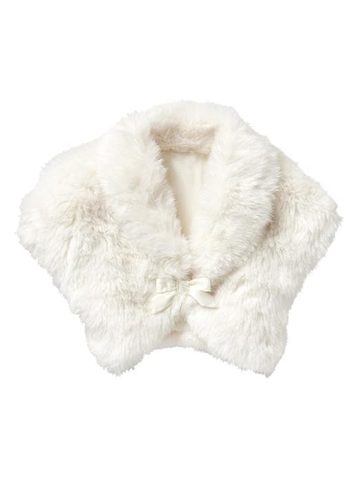 View large product image 1 of 1. Faux-fur bolero