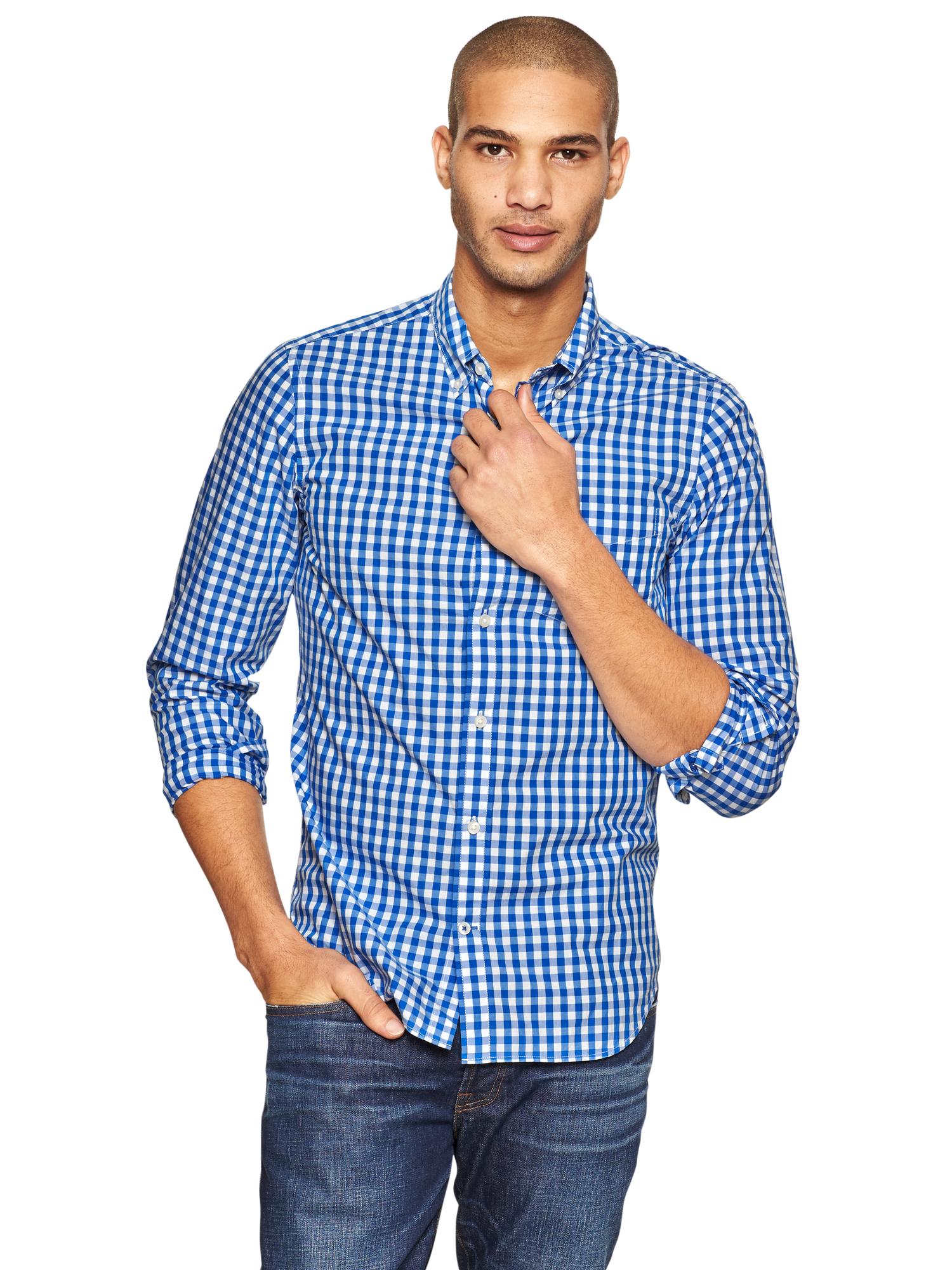 Gap deals checkered shirt