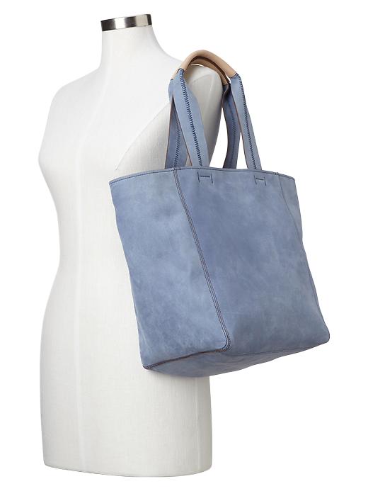 Image number 2 showing, Leather tote