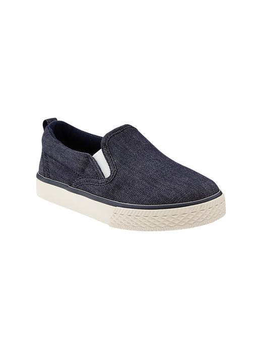 Image number 4 showing, Sunwashed slip-on sneakers