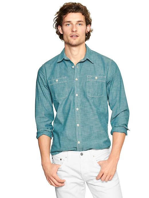 Image number 1 showing, Iconic worker shirt