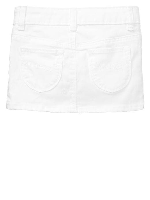 Image number 2 showing, Denim mini skirt