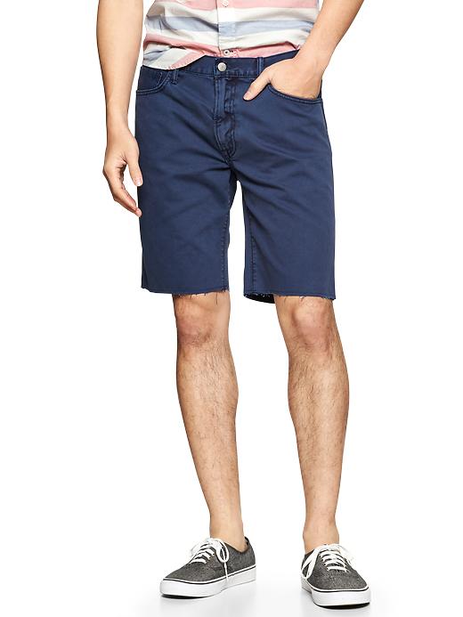 View large product image 1 of 1. Bedford cutoff shorts (10")