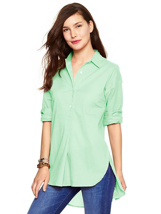 View large product image 1 of 1. Shirttail tunic