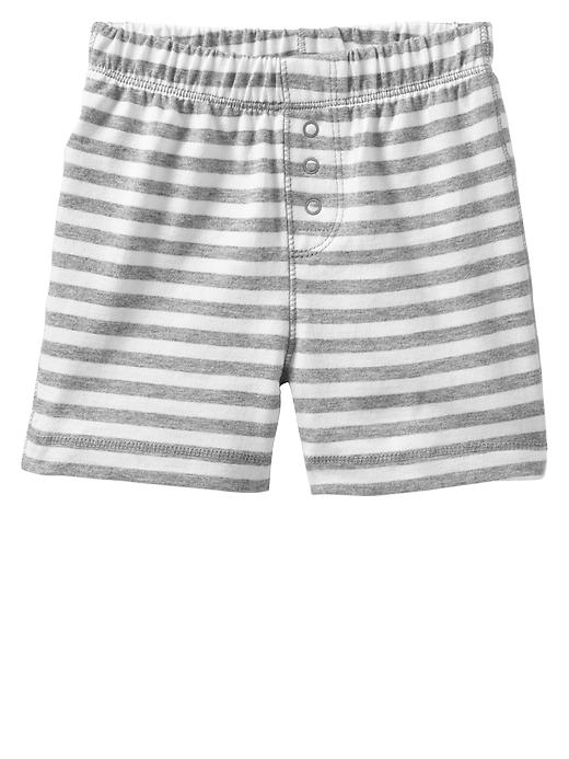 View large product image 1 of 1. Jersey knit shorts