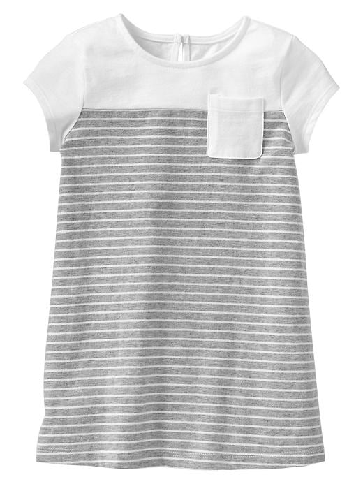 View large product image 1 of 1. Stripe T-shirt dress