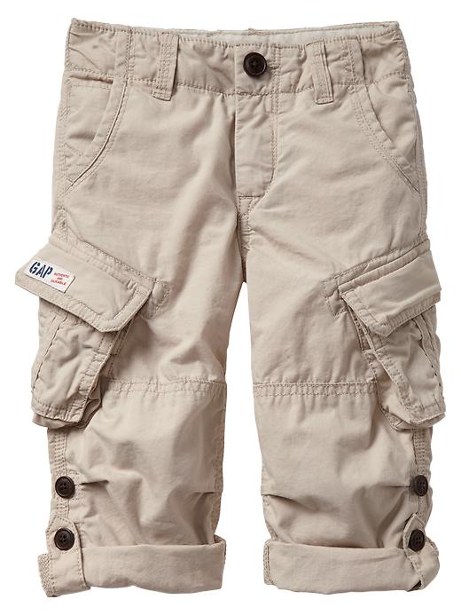Image number 1 showing, Roll-up cargo pants