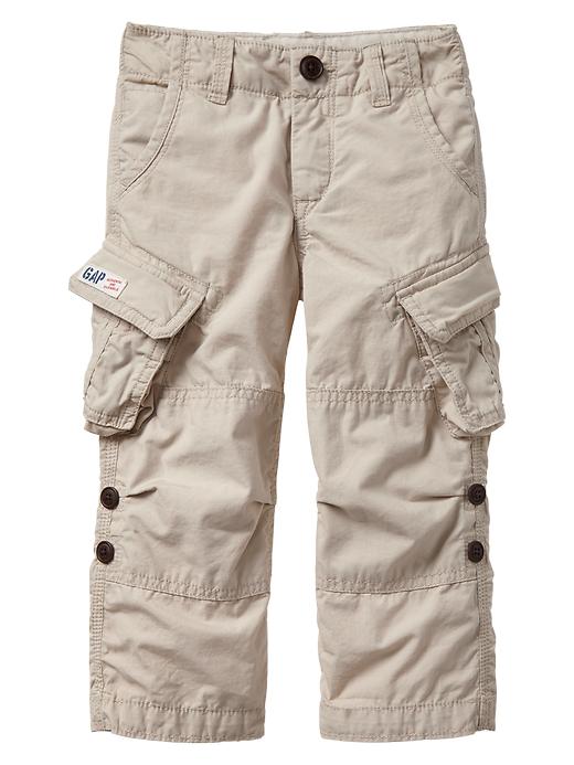 Image number 2 showing, Roll-up cargo pants