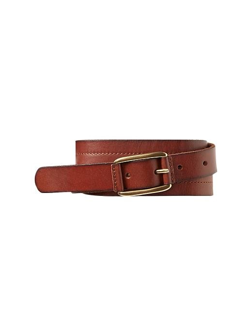 View large product image 1 of 1. Classic leather belt