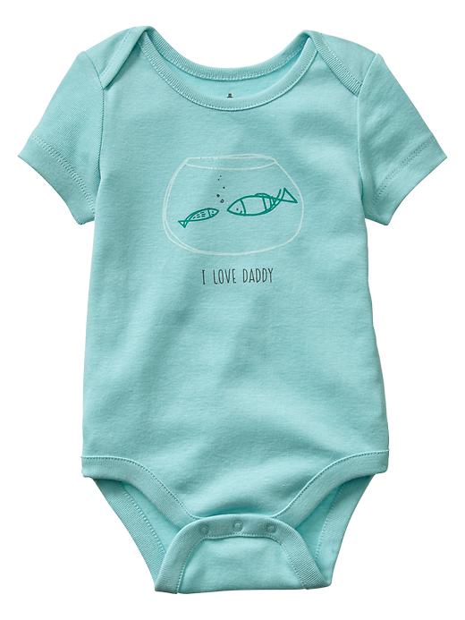 View large product image 1 of 1. Fishy family love bodysuit