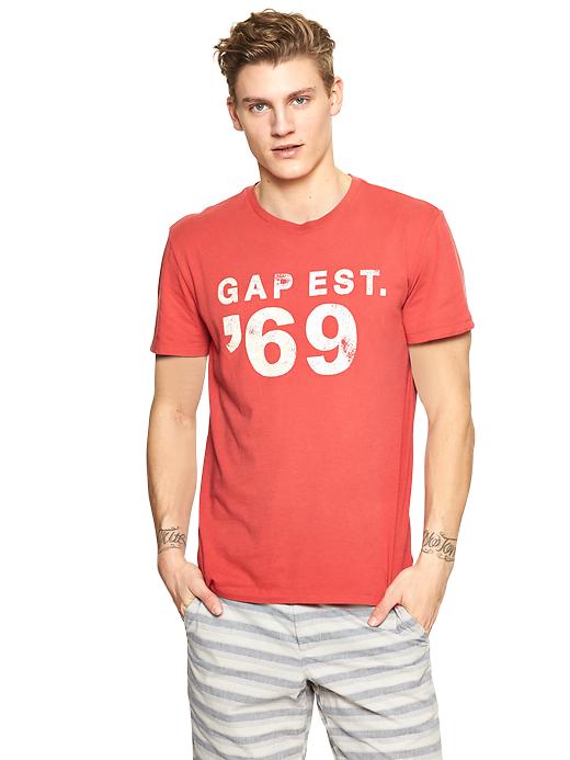 View large product image 1 of 1. Gap est. '69 T-shirt