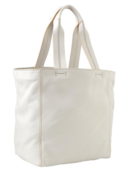 Image number 6 showing, Leather tote