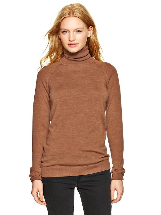 View large product image 1 of 1. Merino turtleneck sweater