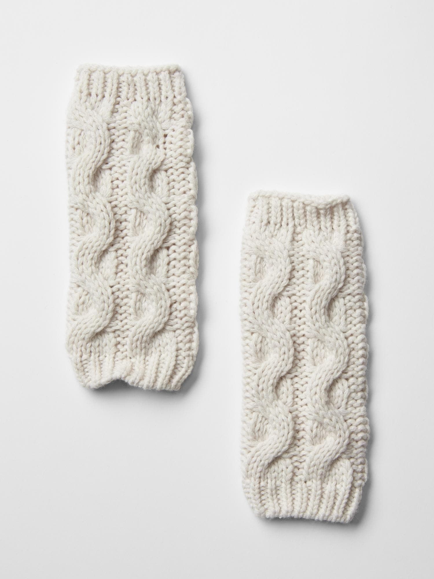 Cable-Knit Leg Warmers