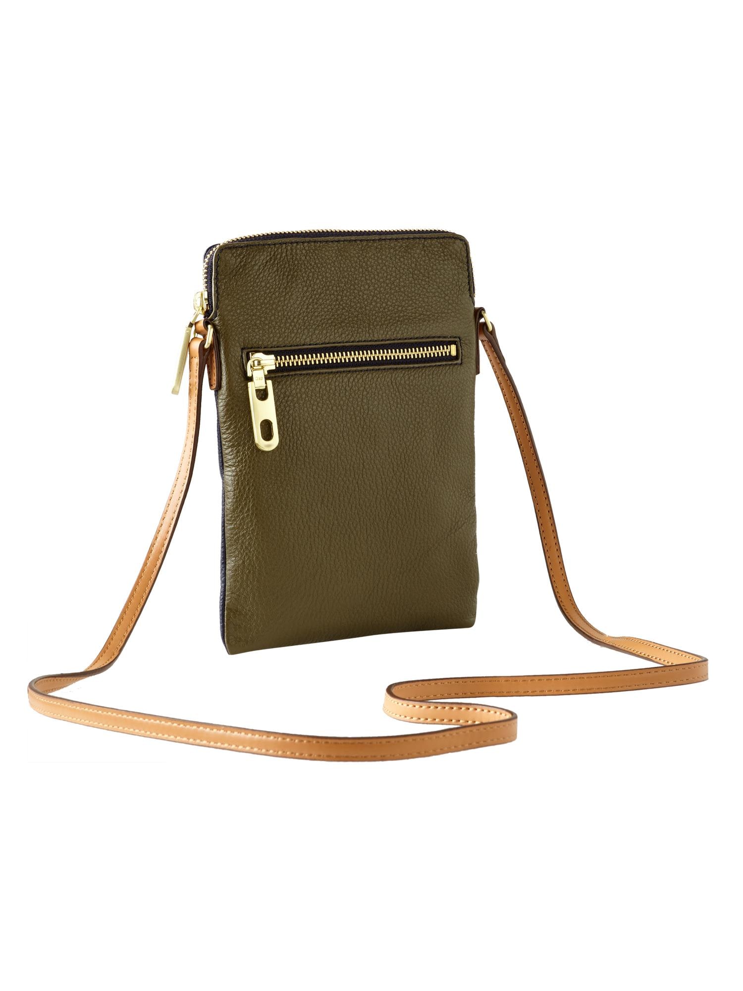 Leather crossbody bag | Gap