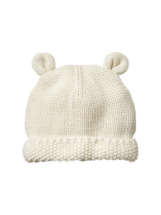 View large product image 1 of 1. Bear sweater hat