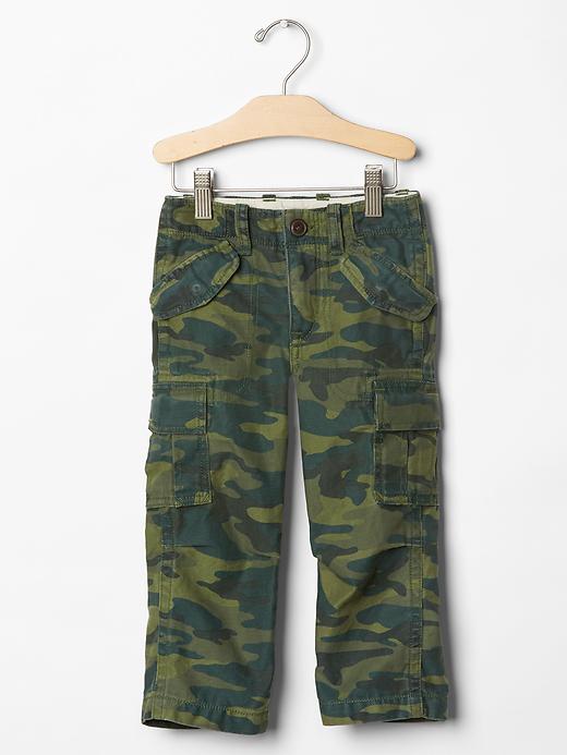 Image number 3 showing, Camo cargo pants