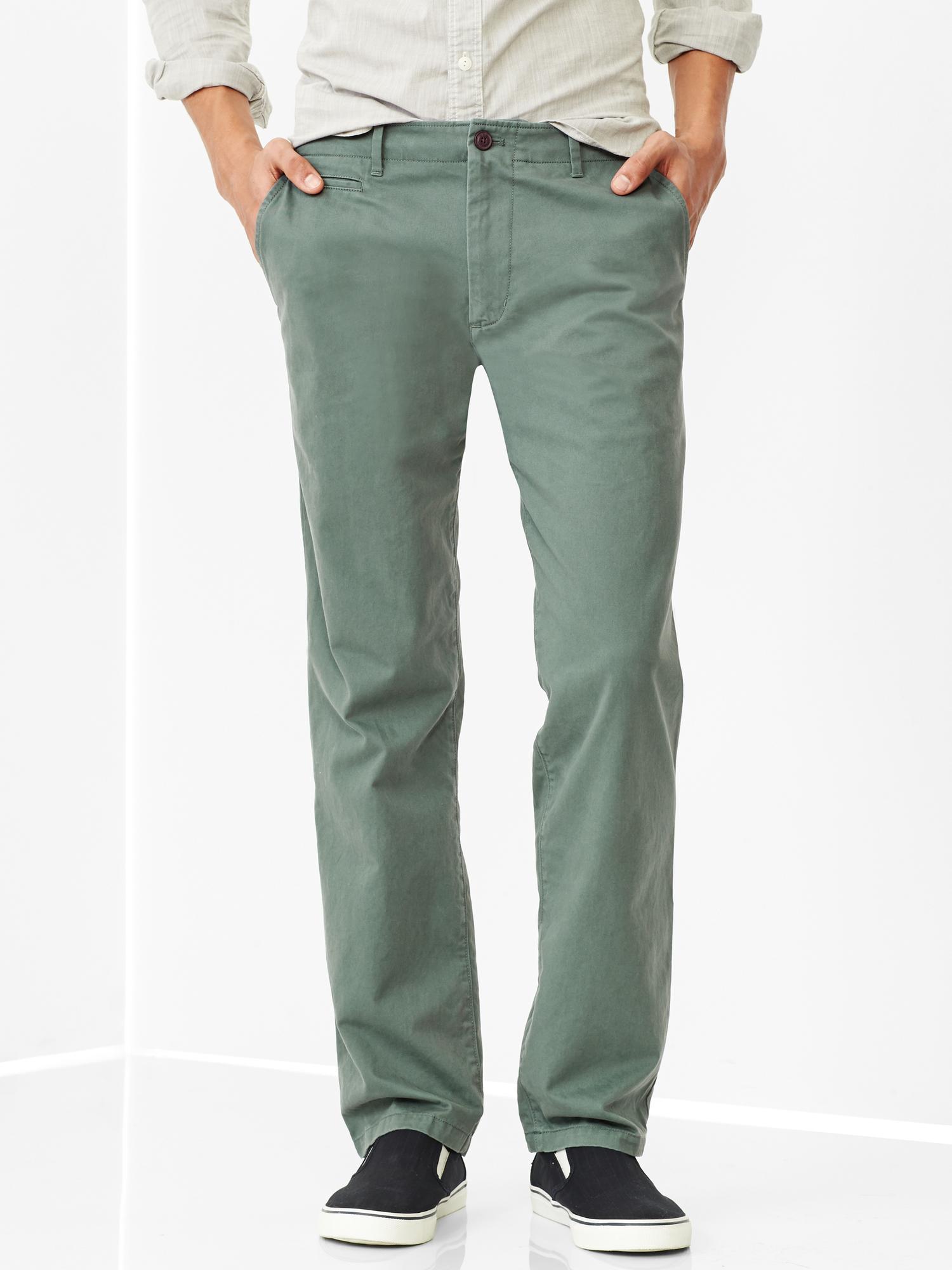 Gap lived deals in slim khaki