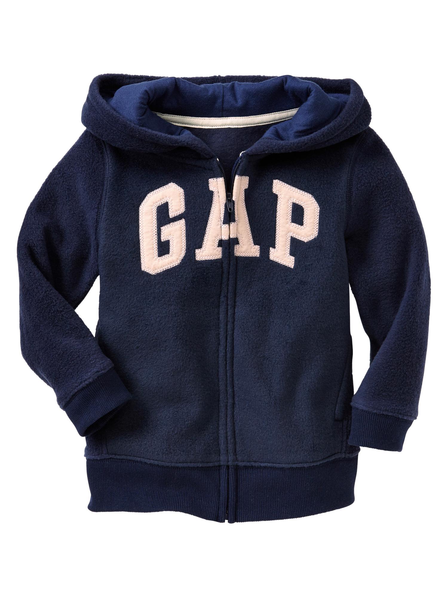 Pro Fleece arch logo zip hoodie | Gap
