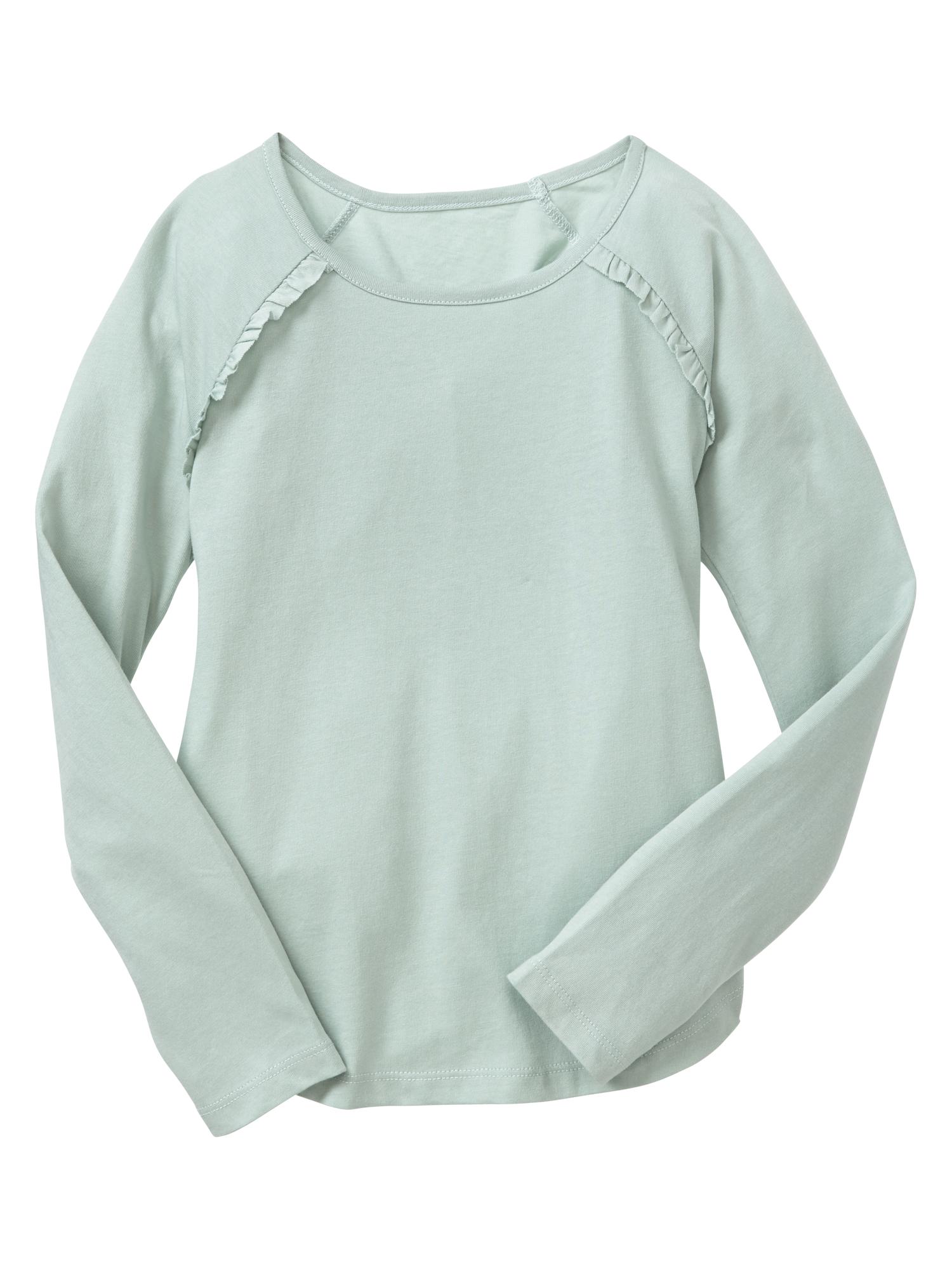 ruffle raglan shirts