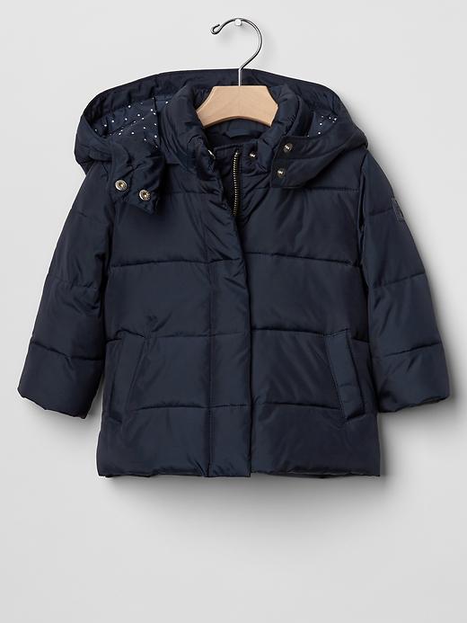 Image number 1 showing, PrimaLoft&#174 Luxe dot puffer jacket
