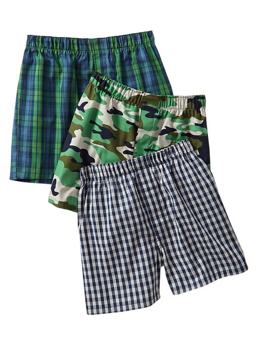 View large product image 1 of 1. Camo boxers (3-pack)