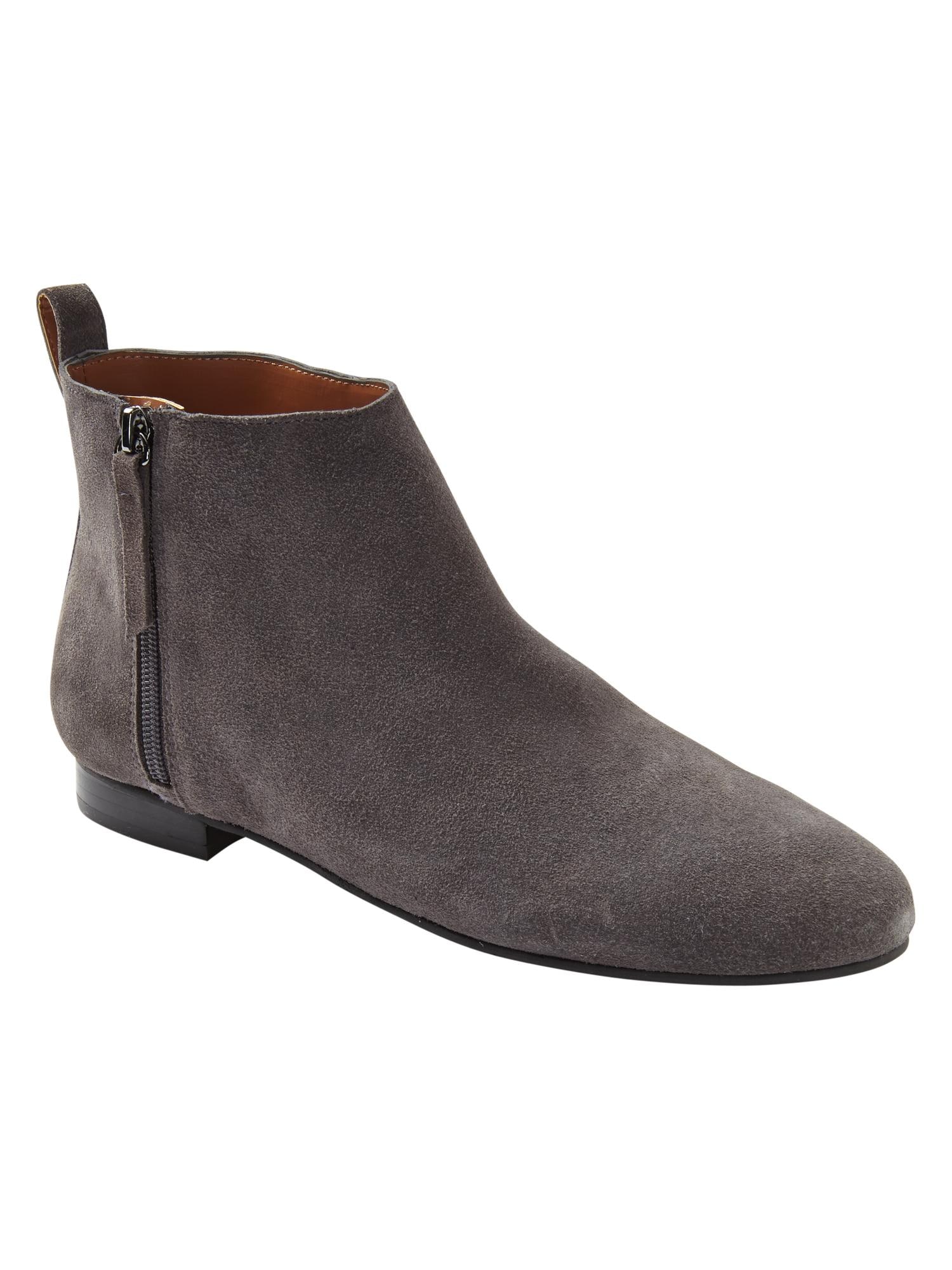 Gap shop suede booties