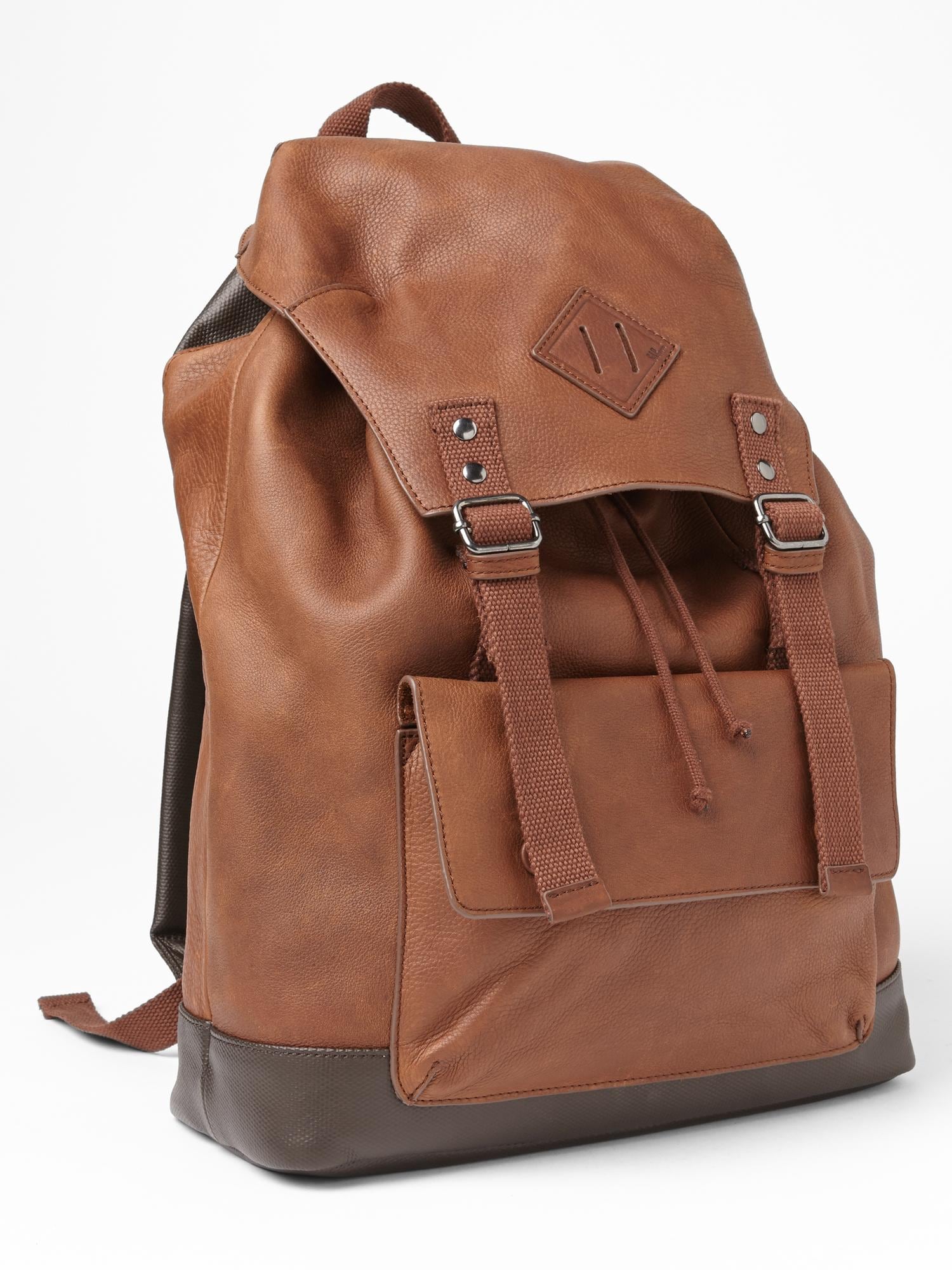 Gap leather hot sale backpack