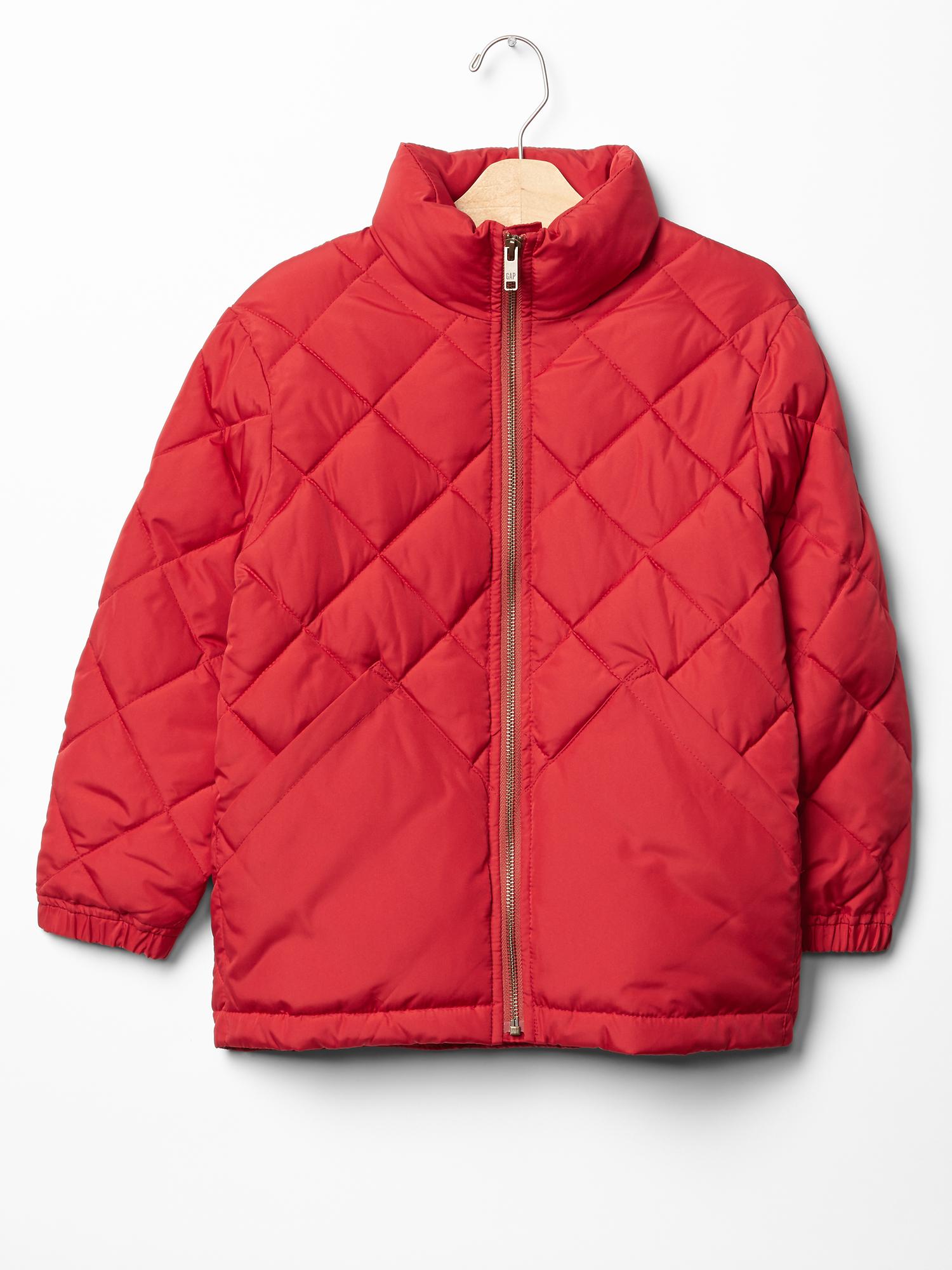 Quilted sales jacket gap