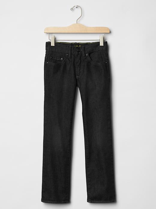 Image number 1 showing, Kids Straight Jeans with Fantastiflex