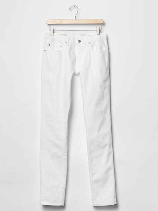 Image number 3 showing, 1969 skinny fit jeans (stone white wash)