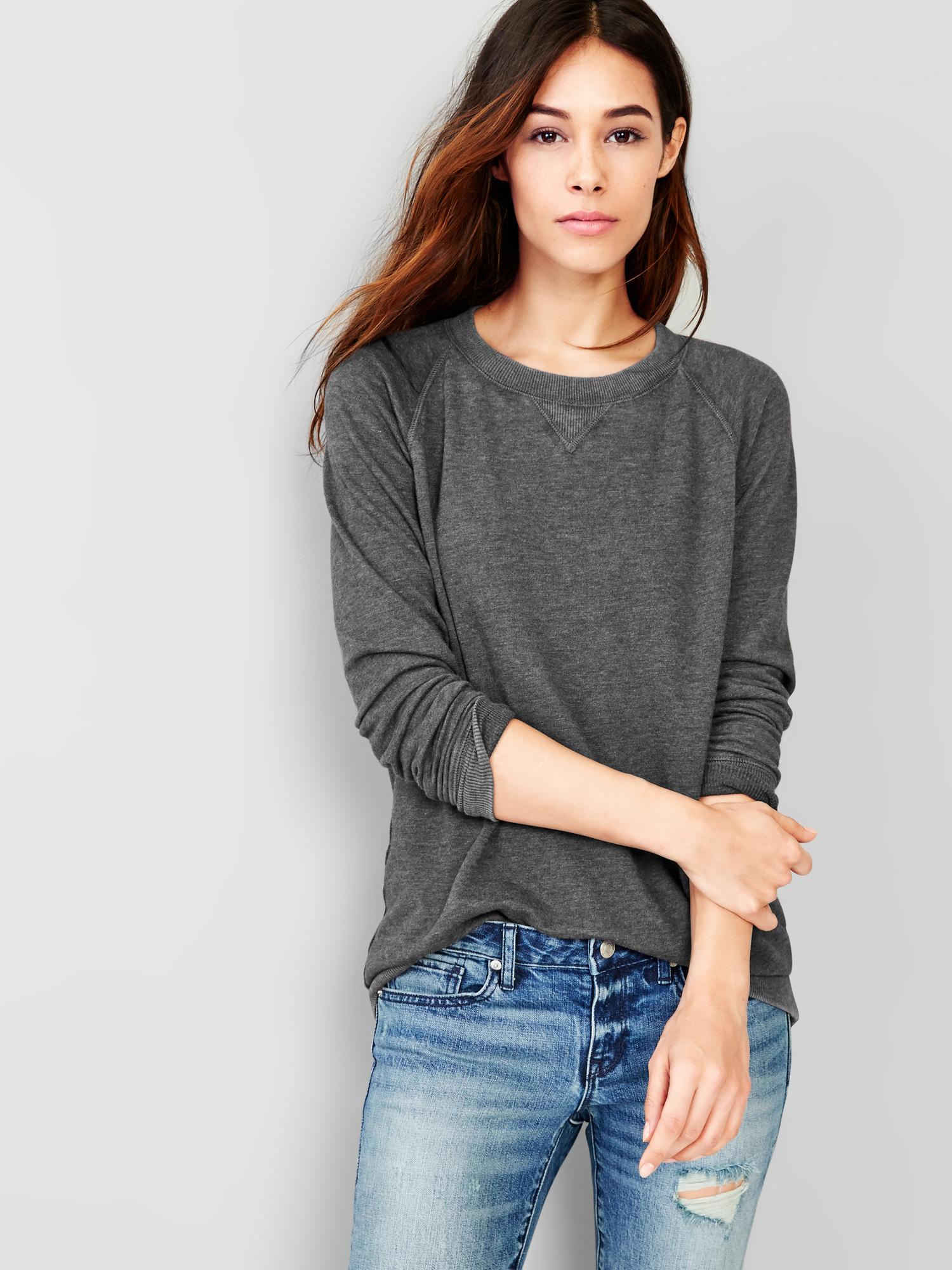 Gap tunic crewneck sweatshirt hot sale