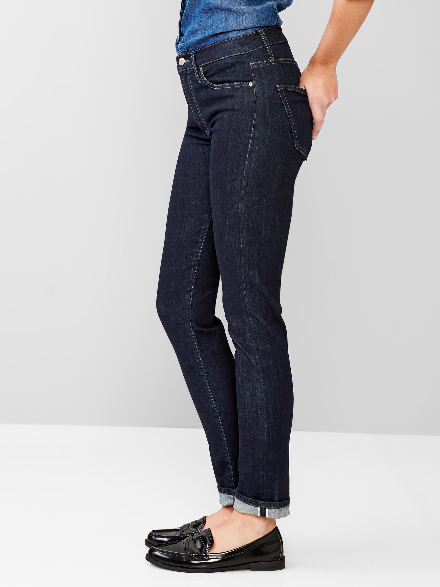1969 resolution slim straight selvedge jeans | Gap
