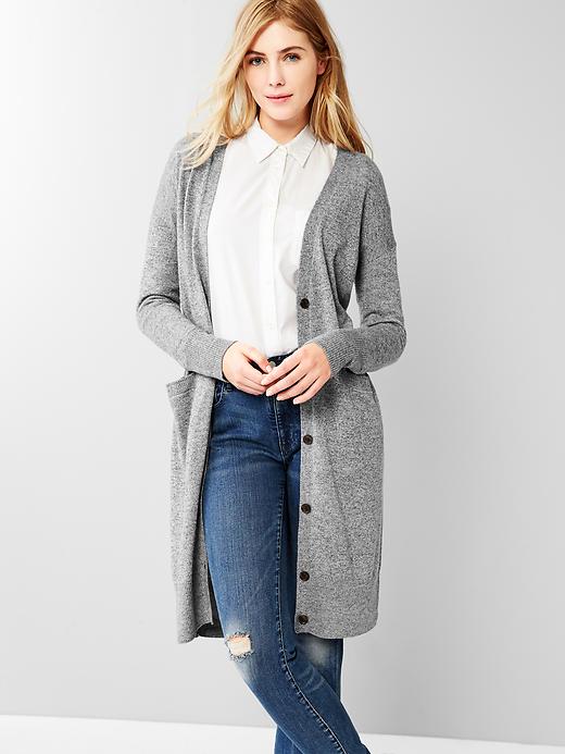 View large product image 1 of 1. Long cardigan