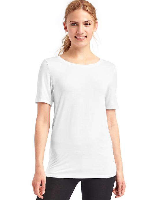 View large product image 1 of 1. Pure Body modal short-sleeve tee