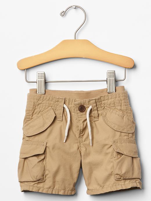 Image number 3 showing, Pull-on cargo shorts