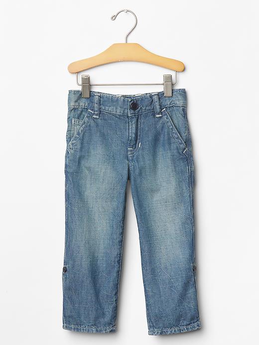 Image number 3 showing, Convertible jeans