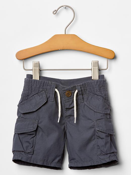 Image number 1 showing, Pull-on cargo shorts