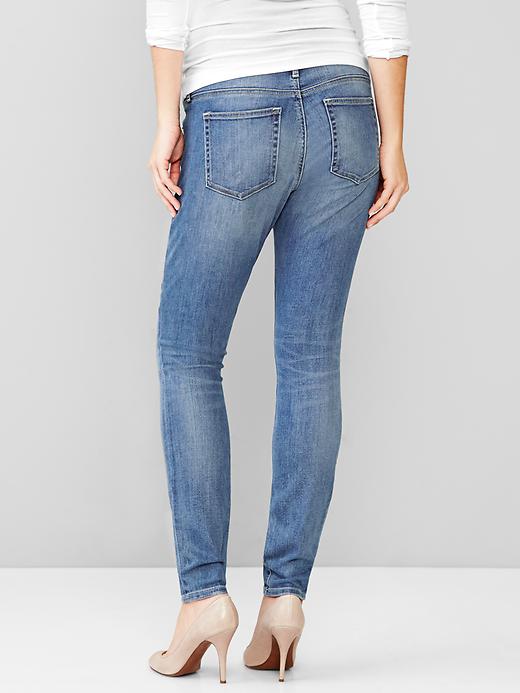 Image number 2 showing, 1969 demi panel resolution true skinny jeans