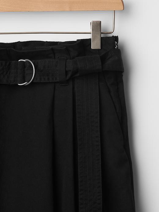 Image number 7 showing, Paperbag-waist skirt