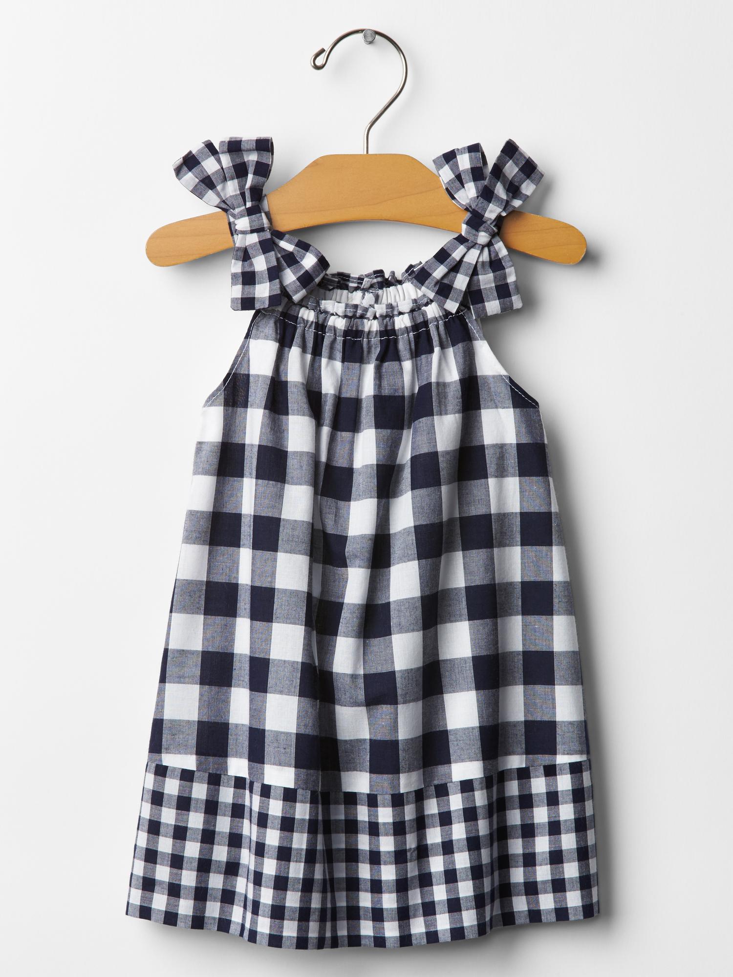 Gingham Bow Dress | Gap