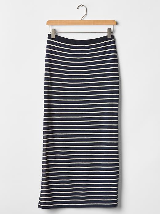Image number 6 showing, Stripe slit maxi skirt